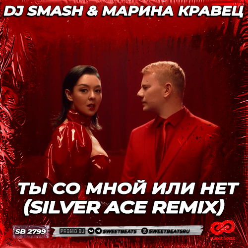 Музыка DJ Smash & Марина Кравец - Ты Со Мной Или Нет (Silver Ace Remix)
